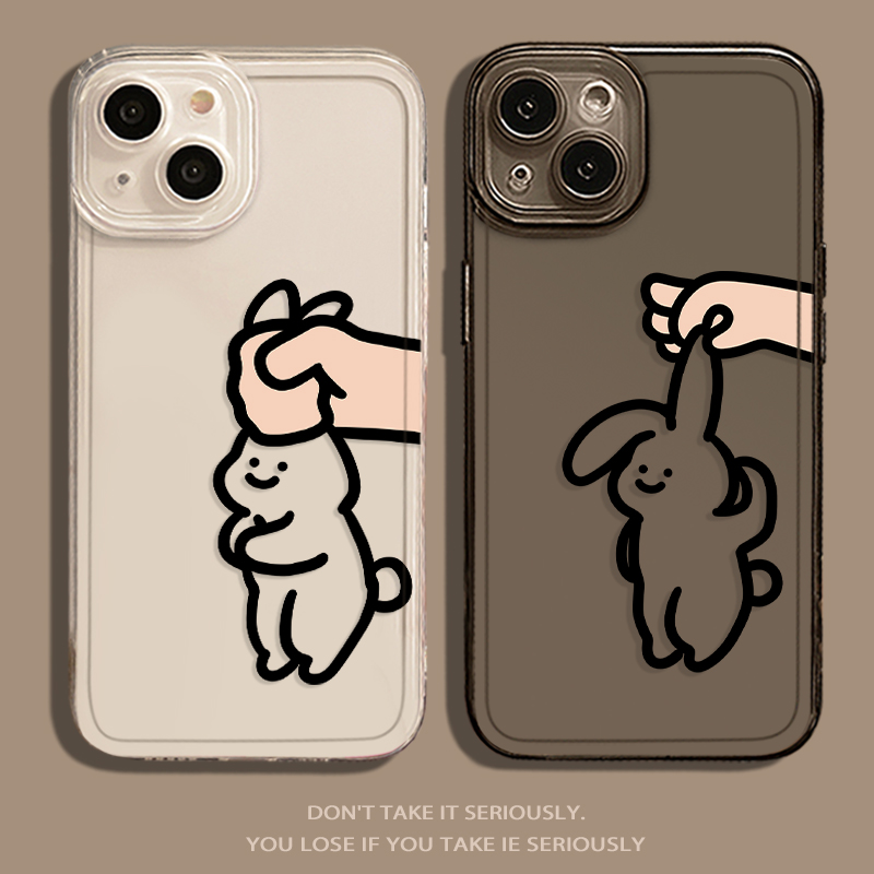 适用苹果手机壳硅胶小众搞怪