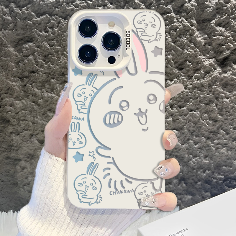 适用苹果手机壳chiikawa吉伊卡哇