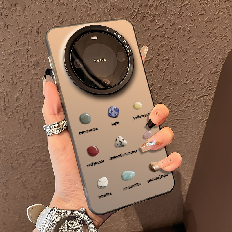 彩色陨石适用华为mate80promax手机壳70小众ins风60简约50高级感40创意30荣耀magic8个性7防摔6全包套5新款+