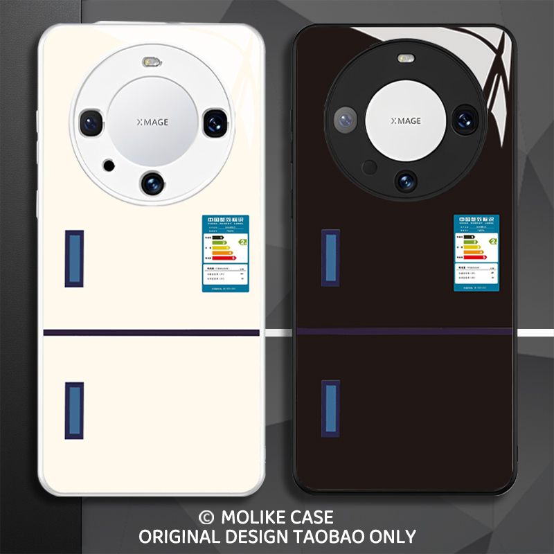 创意冰箱适用华为mate80pro手机壳mate70全包60小众50趣味40玻璃30荣耀magic8电路板7防摔6套5新款X70/60/50+