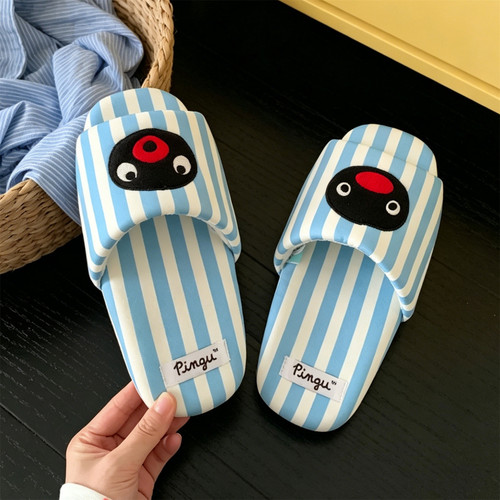 撞色情侣四季地板鞋正版pingu