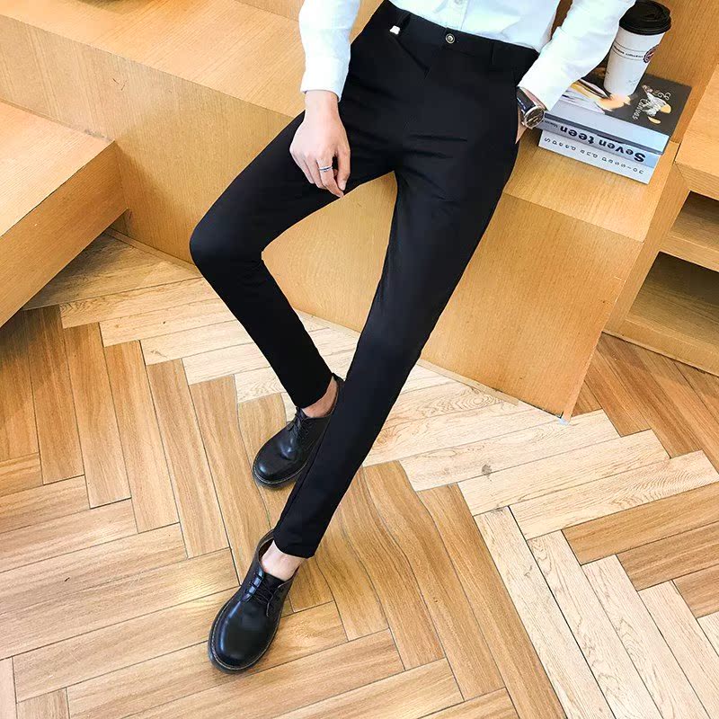 Hairdresser barber shop bar hair salon KTV waiter work|msdalam kategori Pakaian Lelaki, seluar santai - dari Buy2taobao.com untuk memberikan perkhidmatan ejen Taobao profesional membeli