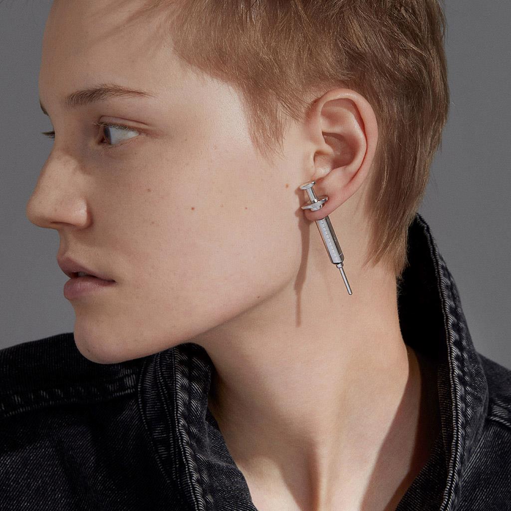 YURITAN针管耳钉注射器C