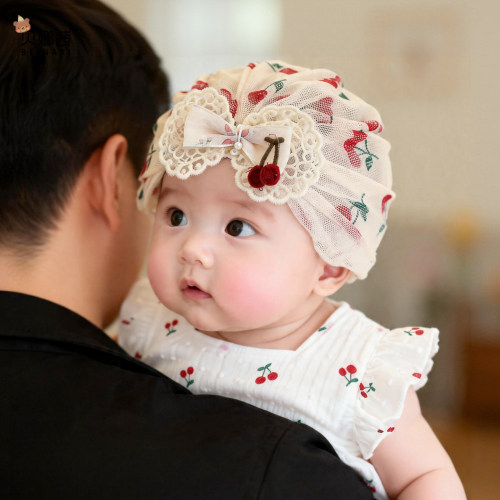 贝娜茜婴儿帽子夏季洋气印度帽