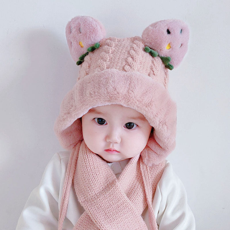 宝宝帽子冬季可爱超萌婴幼儿加厚保暖女护耳男公主针织毛线儿童帽,童装/婴儿装/亲子装,帽子,淘宝优惠券,粉丝福利购,淘宝优惠卷