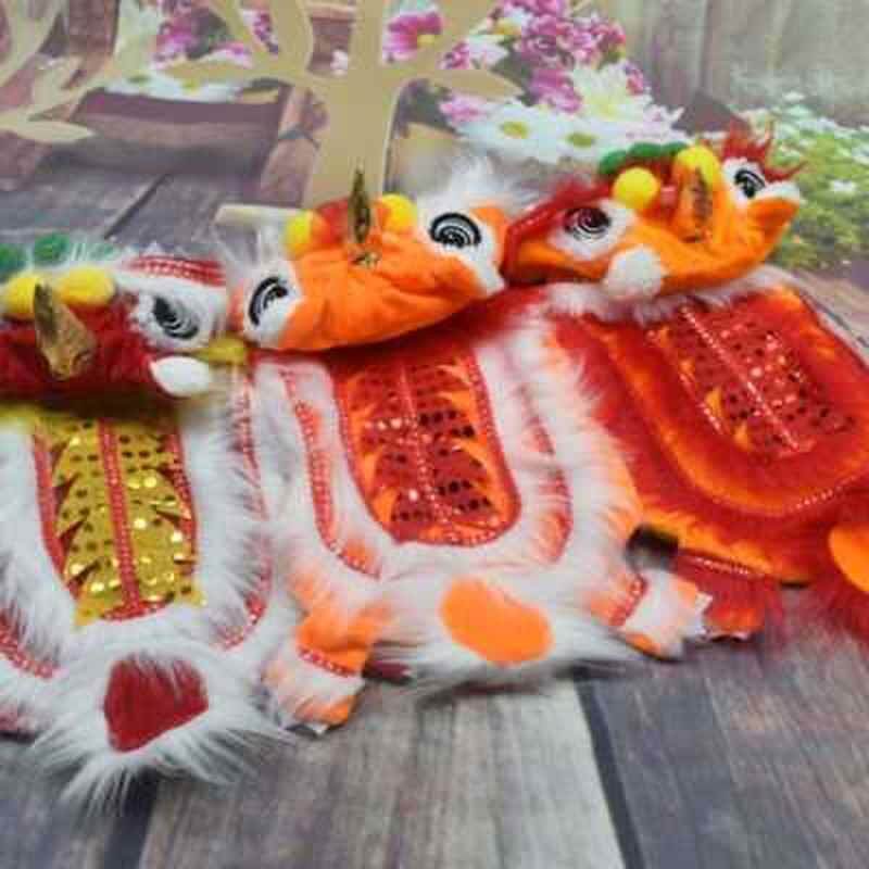 狗狗虎年衣服年兽服装宠物菜狗醒狮大小狗过年25萨摩耶小狮子舒适