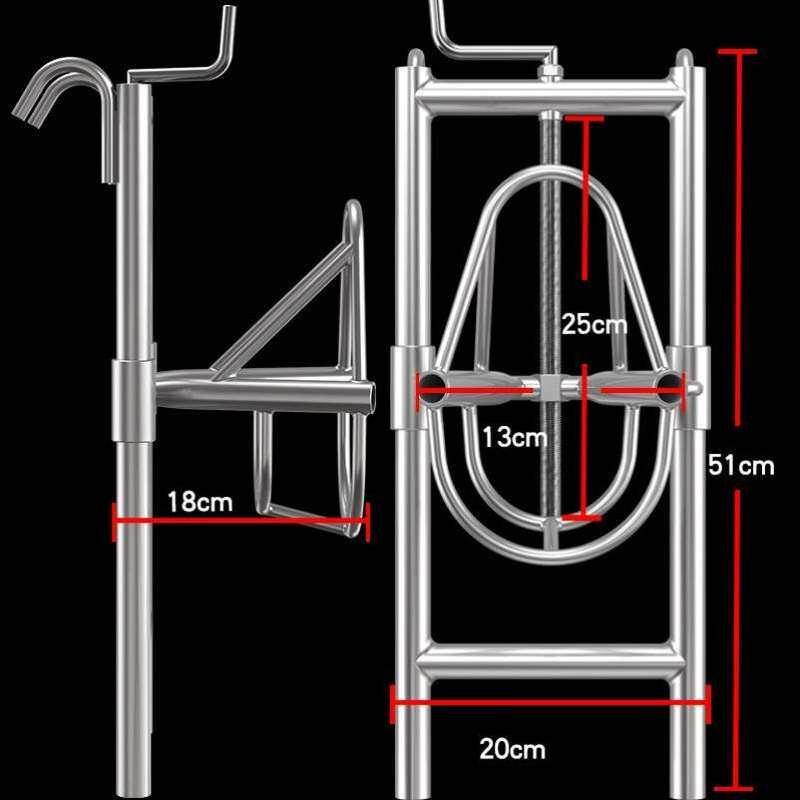 羊头固定架新款升降多功能羊头架可调节羊头控制器剪羊毛修蹄固定