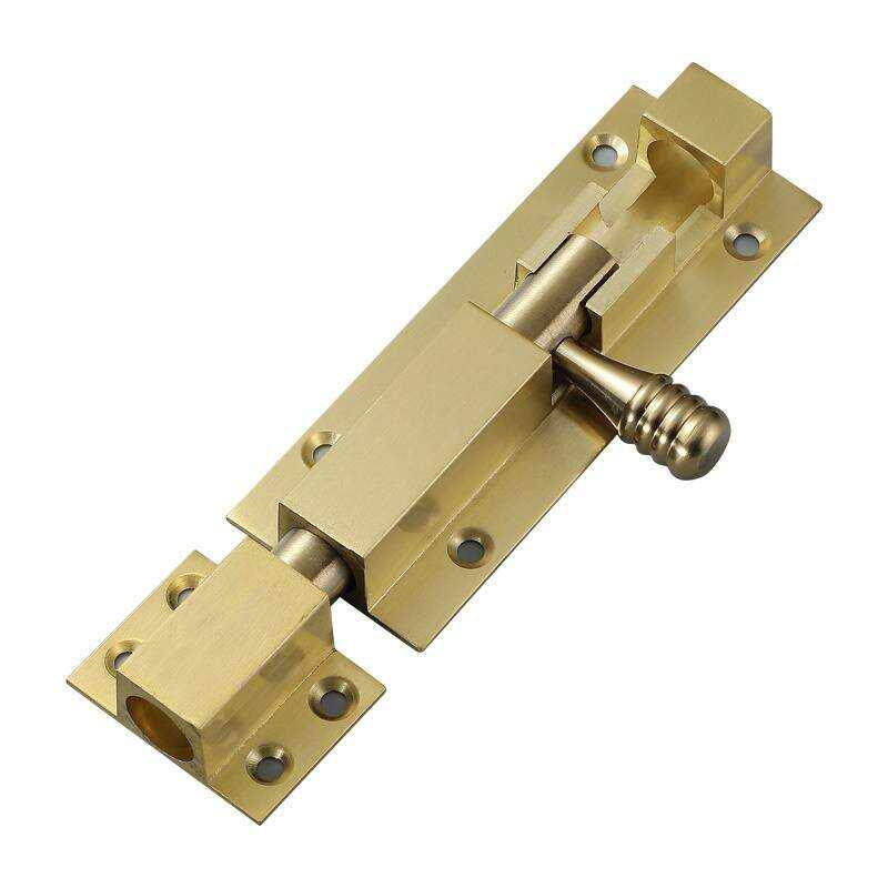 明装插销不锈钢门栓安全插销加厚木门窗户防盗免打孔插销老式门闩