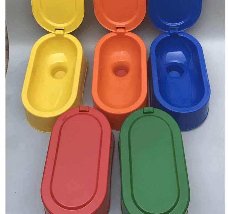 工地装修用马桶 大小便池 一次性临时蹲便器  塑料简易大号加厚长