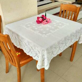 方桌子方桌布防水桌布磨正方形四方桌家用老式防油盖布餐桌台布u.