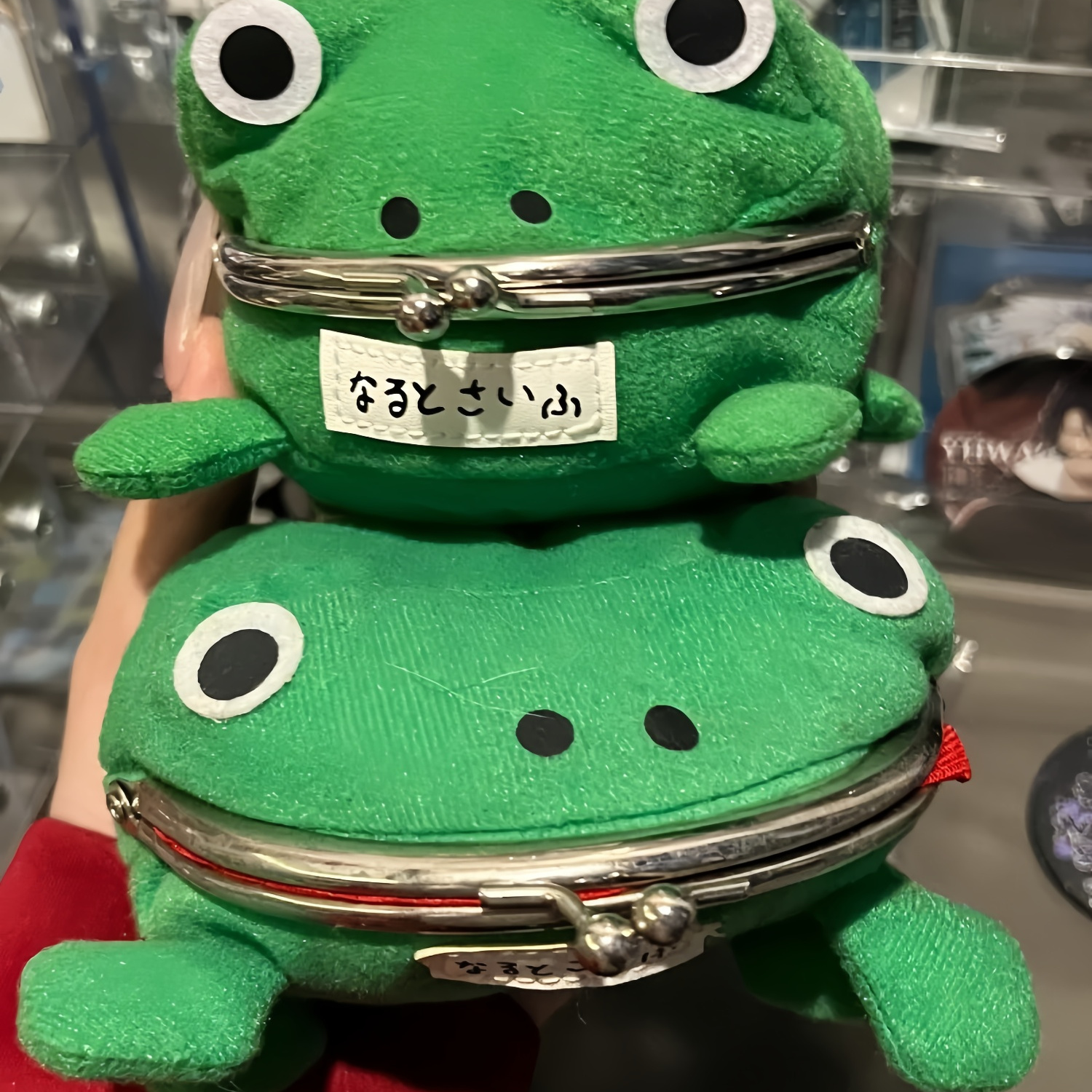 鸣人青蛙零钱包火影同款动漫钱包创意零钱包绿色可爱二次元送朋友