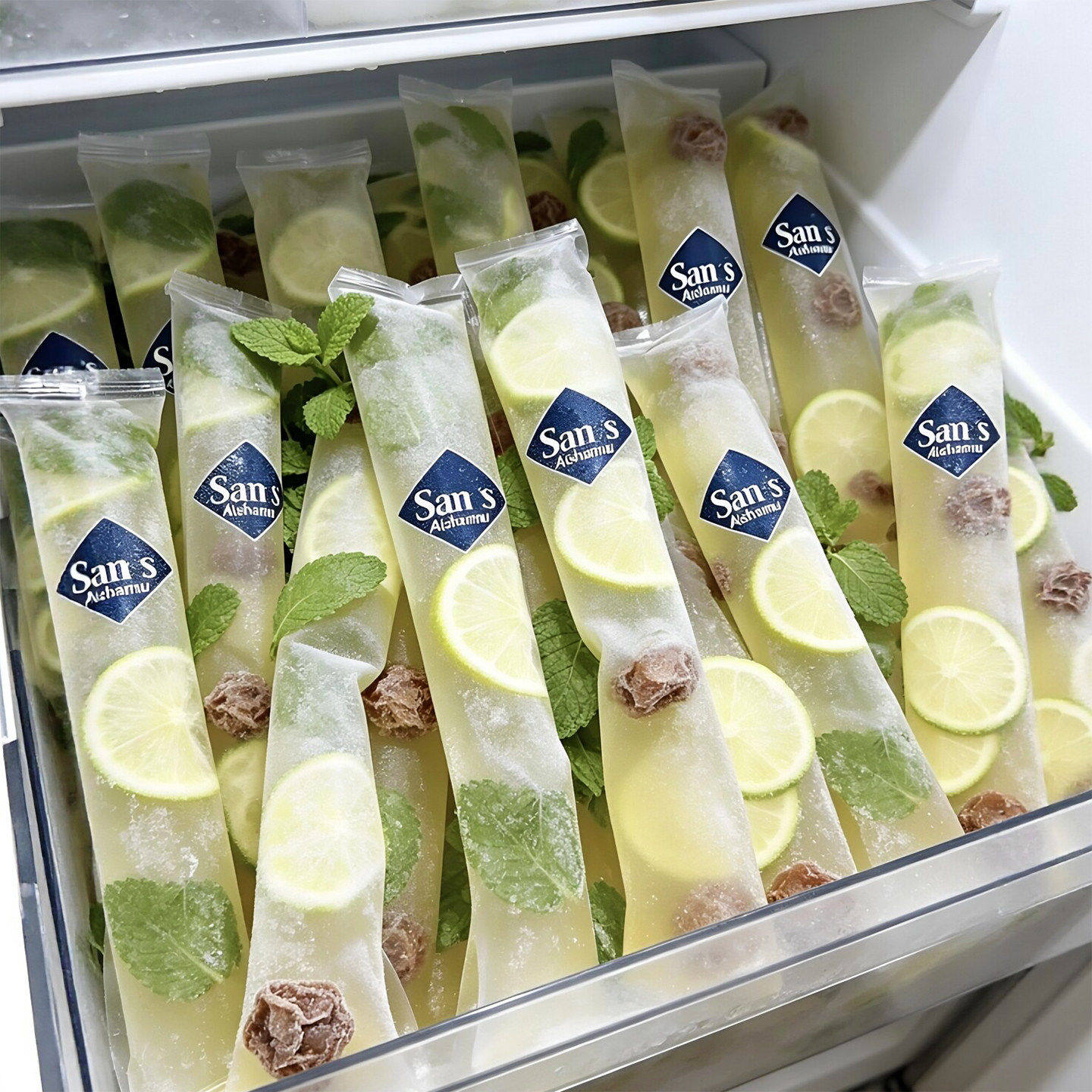 邪修冰棒袋食品级一次性制冰袋自制diy解暑饮品冻冰块加厚密封袋