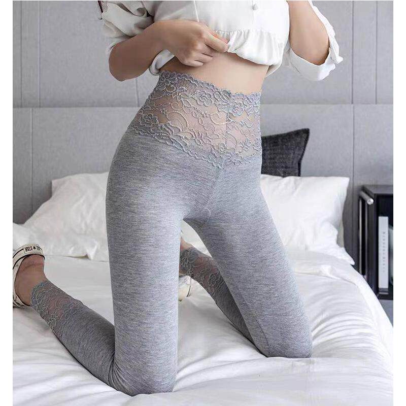 莫代尔打底裤女内外穿夏季薄款