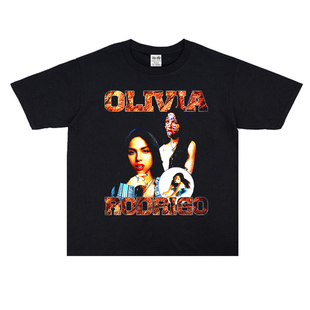美国歌手奥利维亚·罗德里戈olivia rodrigo人物海报印花T恤短袖