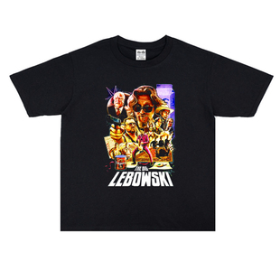 欧美经典喜剧老电影谋杀绿脚趾个性设计海报印花T恤短袖宽松男女