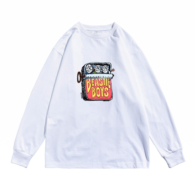 美国野兽男孩Beastie Boys乐队说唱后朋克长袖T恤街头潮牌宽松潮