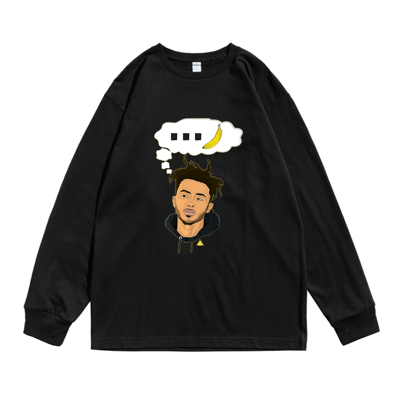 美国aminé说唱amine阿米內饶舌个性长袖t恤男女宽松版大码纯棉