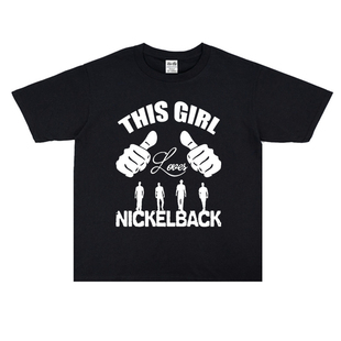 街头男女印花T恤潮 另类摇滚个性 五分钱乐队Nickel back重金属硬式