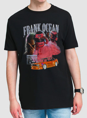 直喷Frank Ocean弗兰克·奥申R&B嘻哈印花T恤短袖圆领重磅款式潮