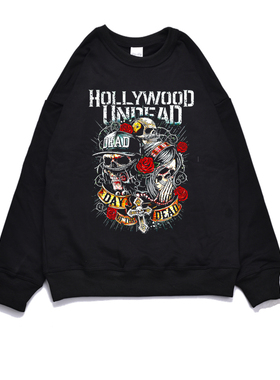 欧美说唱摇滚乐团Hollywood Undead乐队专辑印花卫衣宽松男女外套