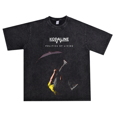 Kodaline柯达线乐队乐队印花t恤