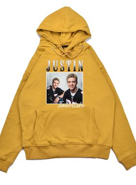 JT贾斯汀·汀布莱克Justin Timberlake个性人物印花卫衣男女外套