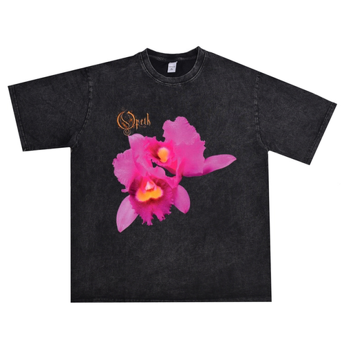 OPETH月亮之城乐队印花T恤短袖