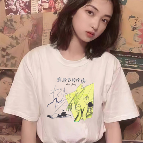 Decajoins印花T恤短袖