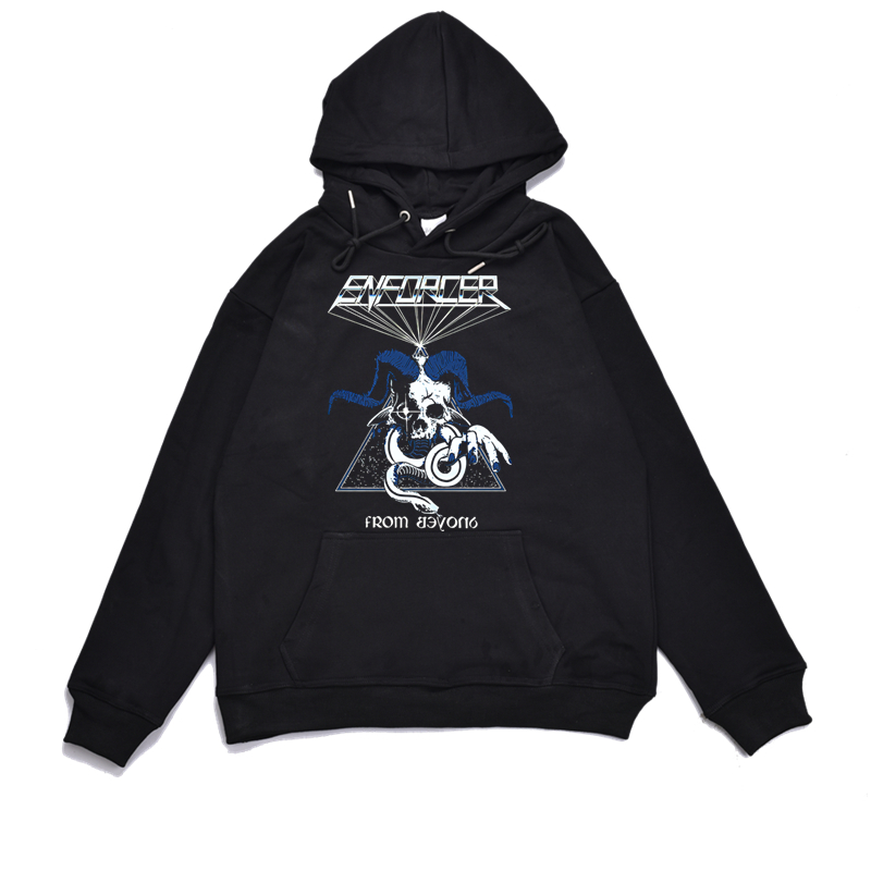 瑞典金属摇滚乐队街头印花卫衣