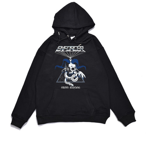 瑞典金属摇滚乐队街头印花卫衣