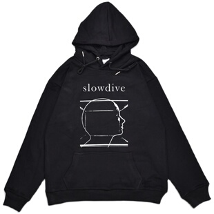 英国摇滚Slowdive慢潜乐队印花加厚卫衣宽松男女同款潮流加厚外套