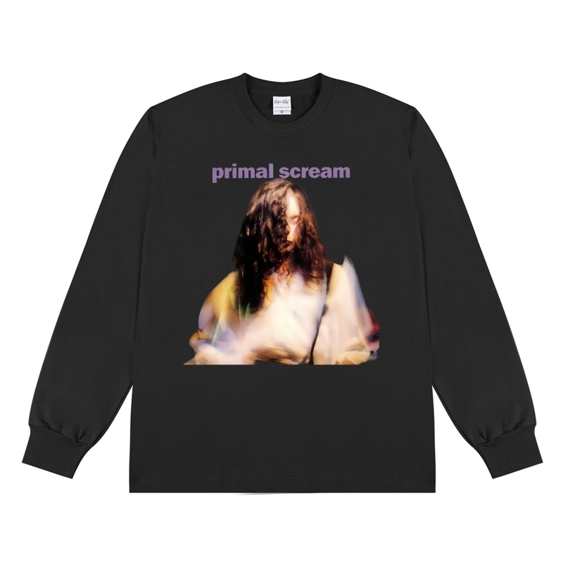 PrimalScream乐队长袖T恤