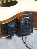 301开孔 电箱改装 降噪均衡调音表演出防啸叫 带打板 木吉他拾音器