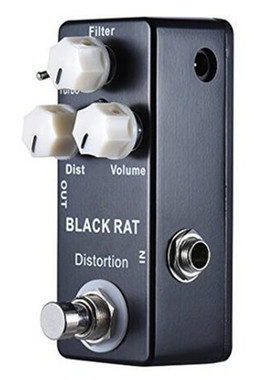 MOSKY迷你吉他效果器BLACK RAT经典老鼠失真复刻硬摇滚布鲁斯