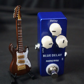 MOSKY深蓝延迟迷你单块效果器 电吉他木吉他通用模拟延时专业配件
