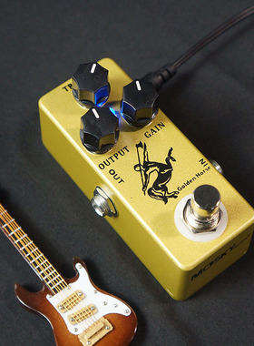 MOSKY GOLDEN HORSE OVERDRIVE金人马过载GUITAR电吉他单块效果器