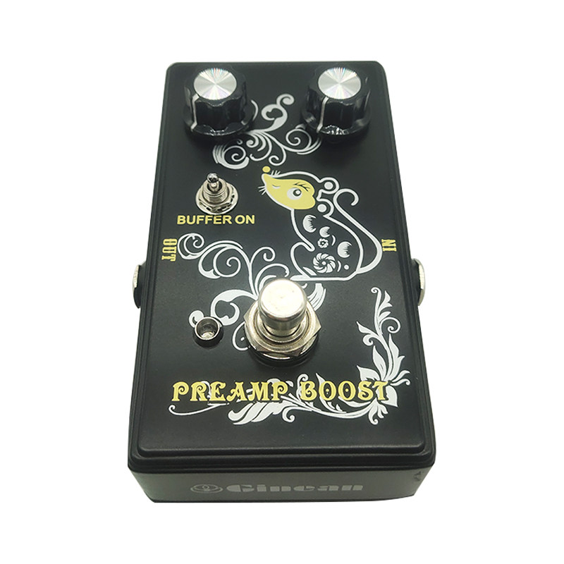 Ginean前级激励效果器Booster推子电吉他单块效果器boost音量增益