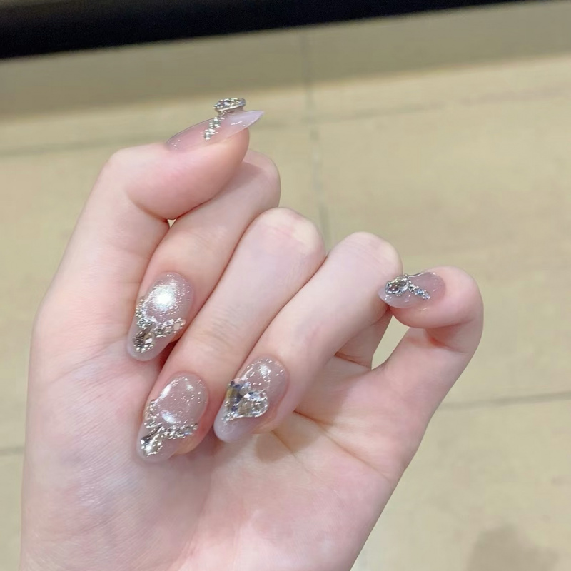 柔粉晶心轻奢穿戴甲40