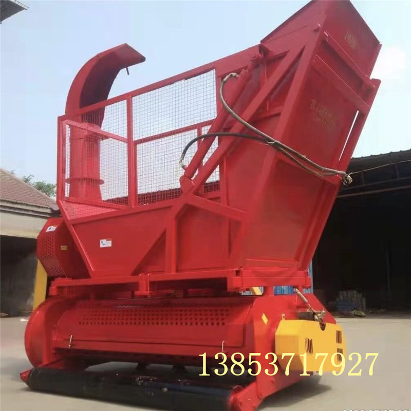 厂家干湿两用秸秆回收机玉米水稻自带料仓粉碎还田机自卸式青储机