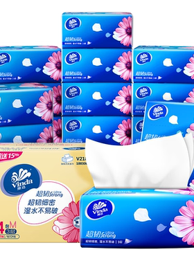 维达超韧M码150抽抽纸24包整箱