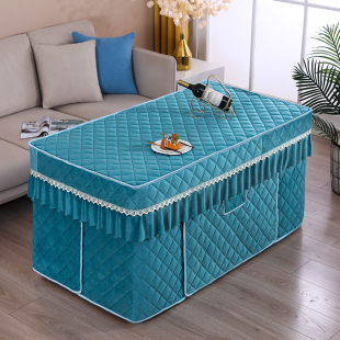 新款烤火罩电炉罩取暖桌罩长方形烤火桌罩套电烤火炉套罩加厚冬季