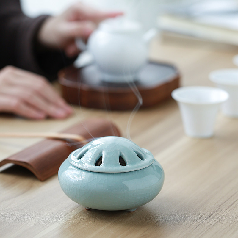 Incense burner household indoor Incense make offerings to Buddha Pure copper Aloe Sandalwood Decoration Tower incense holder Aromatherapy purify atmospherein the Home accessories , Vaporizer  category - from Buy2taobao.com to provide professional Taobao agent buy service