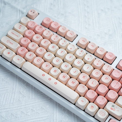 樱桃键帽MOA高度可爱球帽机械键盘键帽适配68 75 87 98 104 108