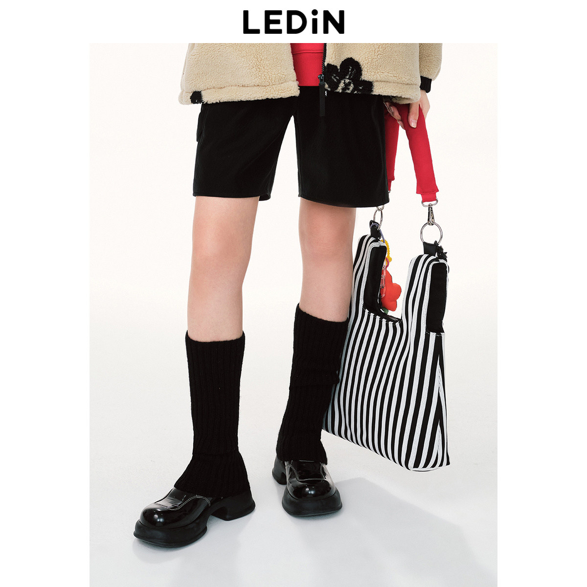 【清仓】乐町pu皮裤子女秋季新款黑色休闲短裤C1GCD1102,女装/女士精品,休闲裤,淘宝优惠券,粉丝福利购,淘宝优惠卷