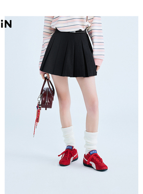 【商场同款】乐町减龄气质百褶裙25春季新款学院风短裙C2GEF1314