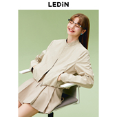 商场同款 乐町秋季 新款 短款 休闲一手长合体外套C2BBE3B06