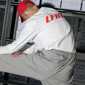 GRFTT LFRC主题长袖t运动宽松显瘦长t男女同款纯棉透气休闲