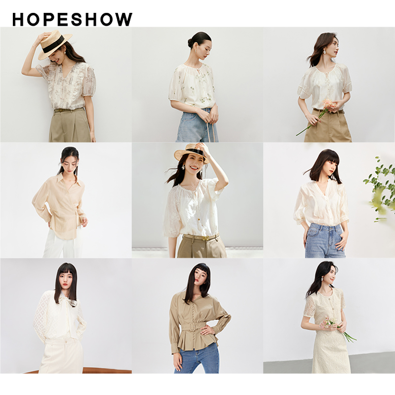 女装秋季新款翻领红袖落肩单排扣