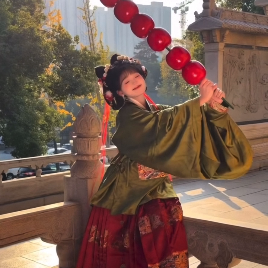 超大仿真冰糖葫芦模型拍照道具