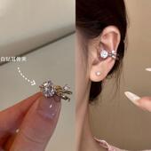小灯泡锆石耳骨夹无耳洞耳夹独特绝美耳钉高级感轻奢耳环耳饰女